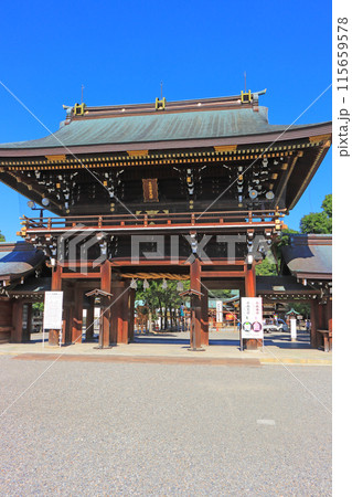 愛知県一宮市、真清田神社の風景 115659578