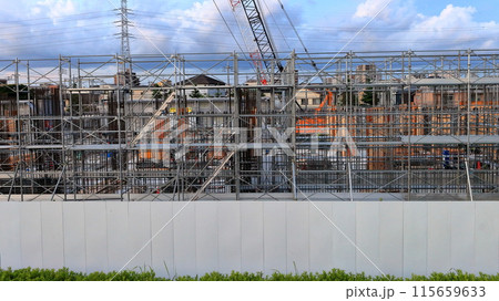 建築工事現場　イメージ 115659633