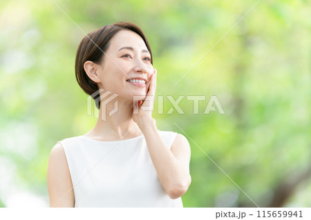 ビューティー さわやか 女性 ビューティー さわやか 女性 115659941