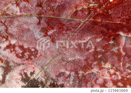 Macro stone Jasper mineral on white background Macro stone Jasper mineral on white background 115661669