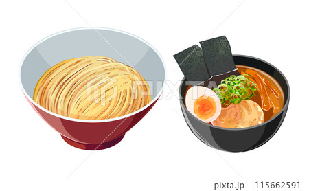 つけ麺のイラスト 115662591