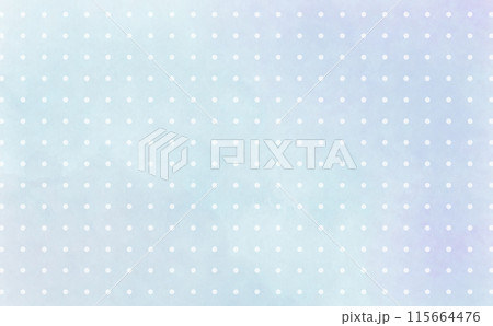 手書き風のブルーのドット背景 115664476