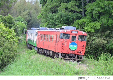 小湊鉄道 上総牛久ー上総川間 キハ40-3+キハ40-2+キハ40-5 天北 小湊鉄道 上総牛久ー上総川間 キハ40-3+キハ40-2+キハ40-5 天北 115664498