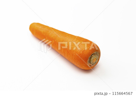 白背景にニンジン 115664567