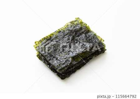 白背景に韓国のり 115664792