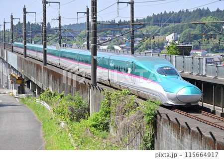 東北本線 宇都宮ー那須塩原 JR東日本 E5系 U12編成(仙台) はやぶさ やまびこ なすの 東北本線 宇都宮ー那須塩原 JR東日本 E5系 U12編成(仙台) はやぶさ やまびこ なすの 115664917