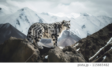 ユキヒョウ 115665482