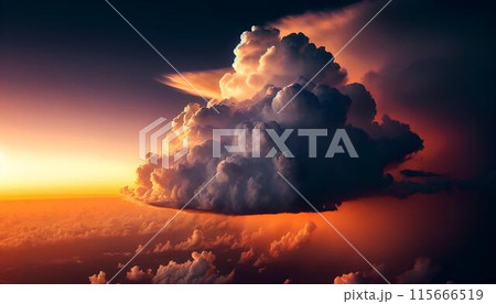 夏の入道雲 115666519