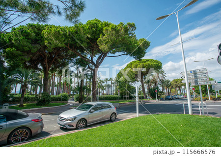Amazing apartment buildings in left part of Croisette . There celebrities go to bars and night clubs Amazing apartment buildings in left part of Croisette . There celebrities go to bars and night clubs 115666576