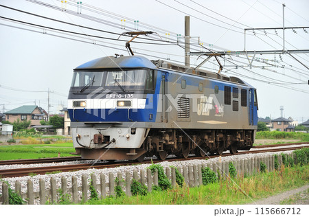 高崎線　行田ー熊谷　JR貨物　EF210-135（新鶴見） 115666712