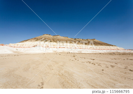Baysary mountain view, Mangystau region, Kazakhstan 115666795