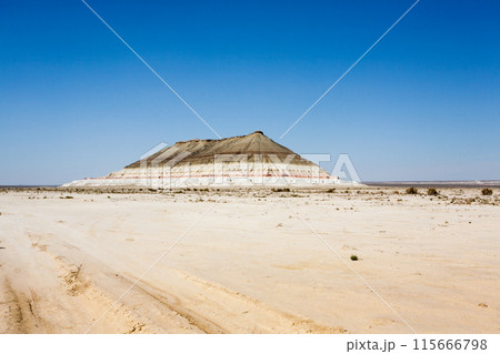 Baysary mountain view, Mangystau region, Kazakhstan Baysary mountain view, Mangystau region, Kazakhstan 115666798