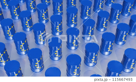 Euro barrels oil 115667493