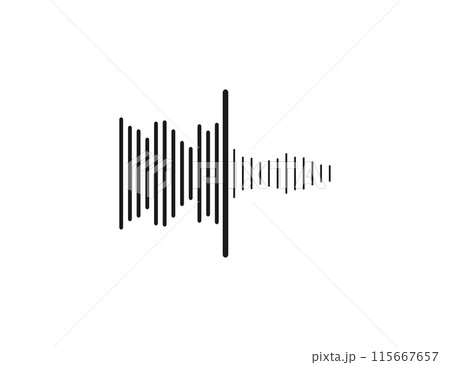 Audio, noise reduction, normalization icon. Vector illustration. 115667657