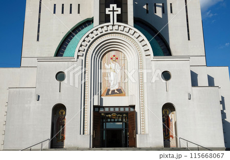 Kyiv, Ukraine May 5, 2024: Patriarchal Cathedral of the Resurrection of Christ UGK 115668067