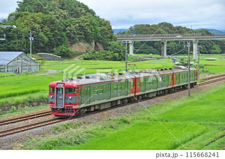 しなの鉄道 平原ー御代田 しなの鉄道 115系 S6編成 しなの鉄道 平原ー御代田 しなの鉄道 115系 S6編成 115668241
