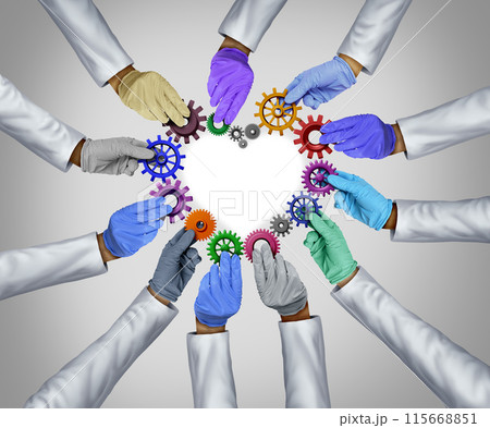 Medical Staff Unity Love 115668851