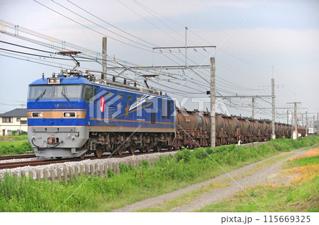高崎線 行田ー熊谷 JR東日本 EF510-511(田端) 高崎線 行田ー熊谷 JR東日本 EF510-511(田端) 115669325