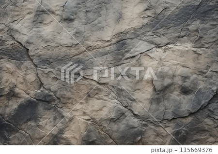 Rock texture background Close up of natural stone surface with cracks 115669376