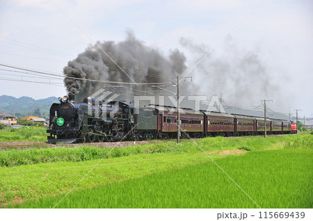信越本線 安中ー磯部 JR東日本 C61-20+旧客+DD51-842(高崎) SLレトロ碓氷 信越本線 安中ー磯部 JR東日本 C61-20+旧客+DD51-842(高崎) SLレトロ碓氷 115669439