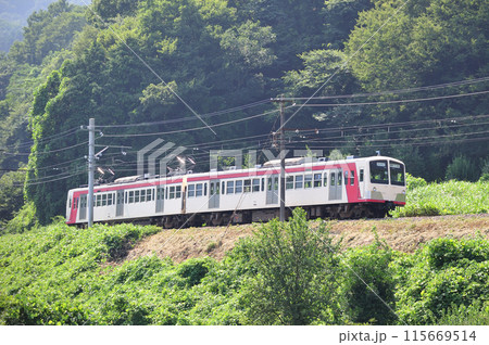 上信電鉄　下仁田ー千平　500形　クモハ504 115669514