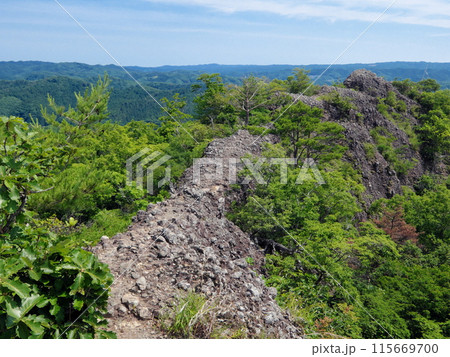 茨城のジャンダルム（生瀬富士からの岩稜） 115669700