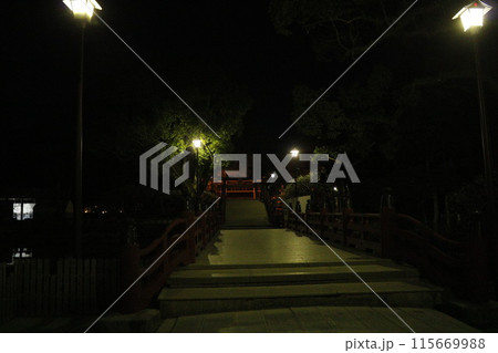 月下の天満宮 115669988