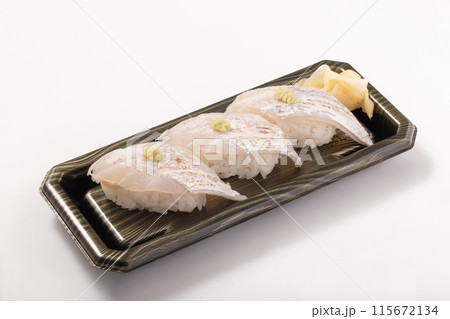 太刀魚(たちうお) 握り(炙り) 太刀魚(たちうお) 握り(炙り) 115672134