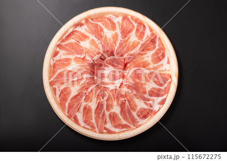 ［山形県産］三元豚　肩ロース　しゃぶしゃぶ用 115672275