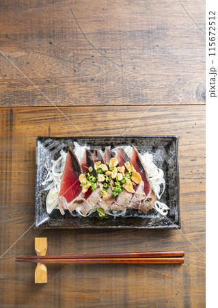 カツオのたたき 115672512