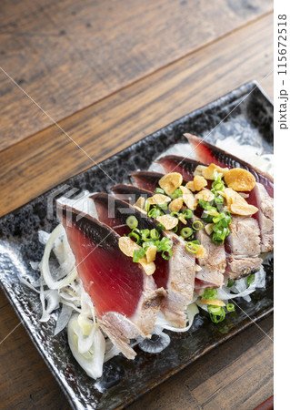 カツオのたたき 115672518