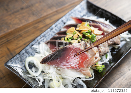 カツオのたたき 115672525