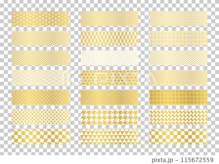 和柄のマスキングテープ（21種類） 115672559