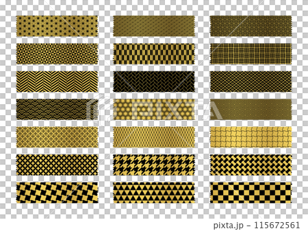 日本圖案遮蔽膠帶（21種） 115672561