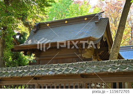 中山道熊谷宿散歩：高城神社　熊谷市宮町 115672705
