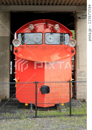 国鉄DD16形ディーゼル機関車(津山まなびの鉄道館) 国鉄DD16形ディーゼル機関車(津山まなびの鉄道館) 115673594