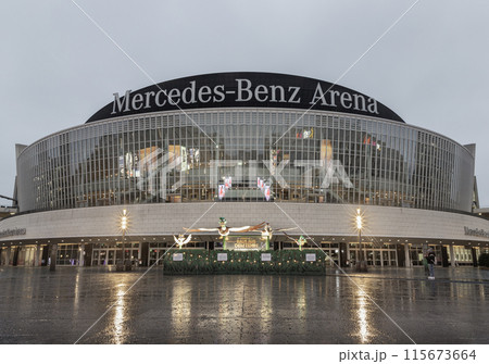 The multi-purpose hall of the UBER Arena (former Mercedes Benz Arena). 115673664