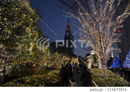 新宿サザンテラスのイルミネーション 115673974