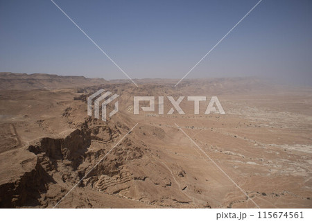 Masada view from the top of the fortress 115674561