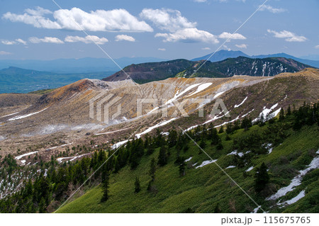 草津白根山と浅間山 草津白根山と浅間山 115675765