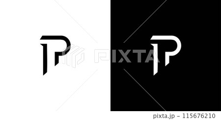 modern and simple letter P initials logo design modern and simple letter P initials logo design 115676210