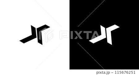 Modern and unique Jr logo design Modern and unique Jr logo design 115676251