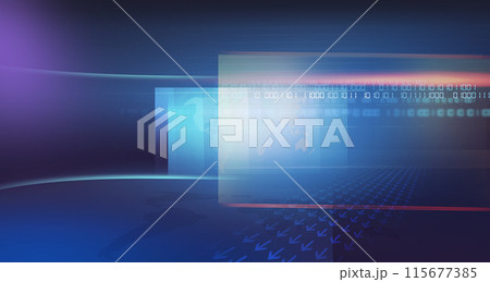 News studio space with worldmap on flat screen concept series News studio space with worldmap on flat screen concept series 115677385