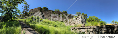 丸亀城 搦手からの三の丸石垣 115677662