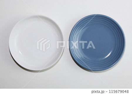 白と青のお皿 白と青のお皿 115679048