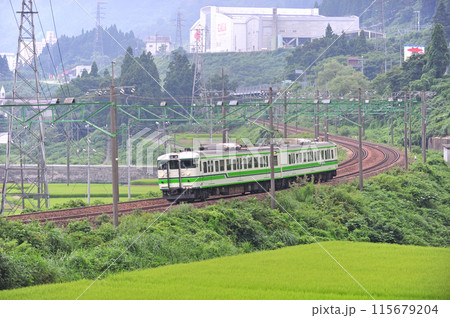 上越線　越後湯沢ー石打　JR東日本　115系　S11編成（新潟） 115679204