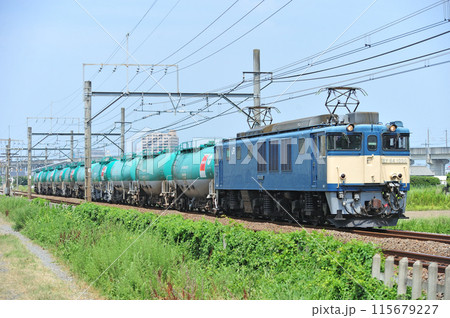 高崎線 熊谷ー行田 JR貨物 EF64-1050(愛知) 高崎線 熊谷ー行田 JR貨物 EF64-1050(愛知) 115679227