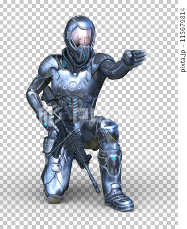 サイバー戦士 115679814