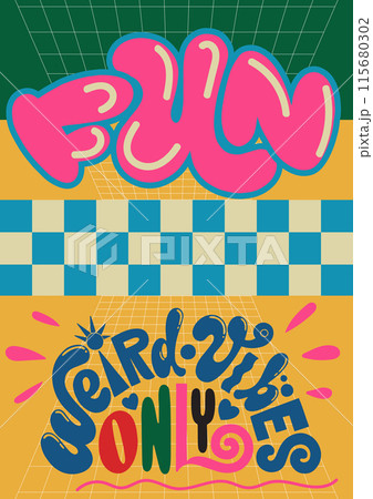 retro pop classic poster design 115680302