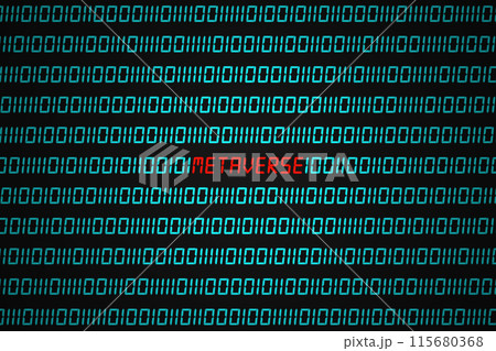 Metaverse - Binary code Metaverse - Binary code 115680368